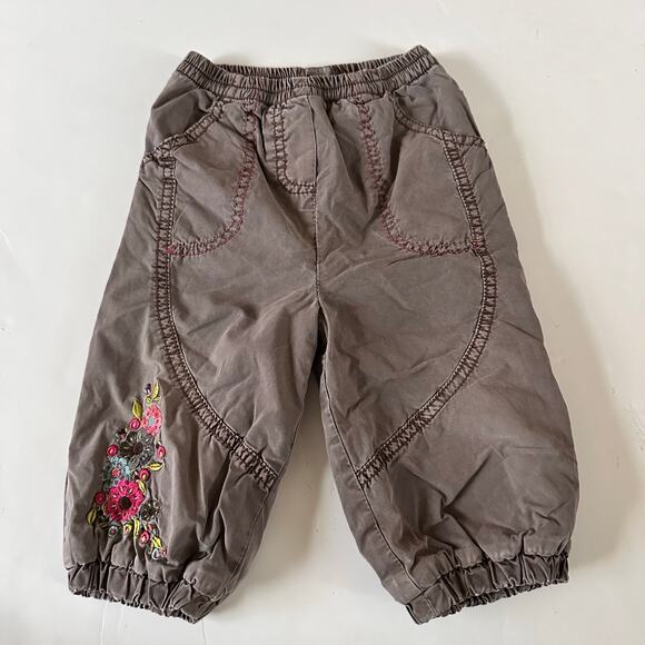 Adorable Baby Girl Pink Bow Blouse & Bubble Pants Set - Picture 2 of 6